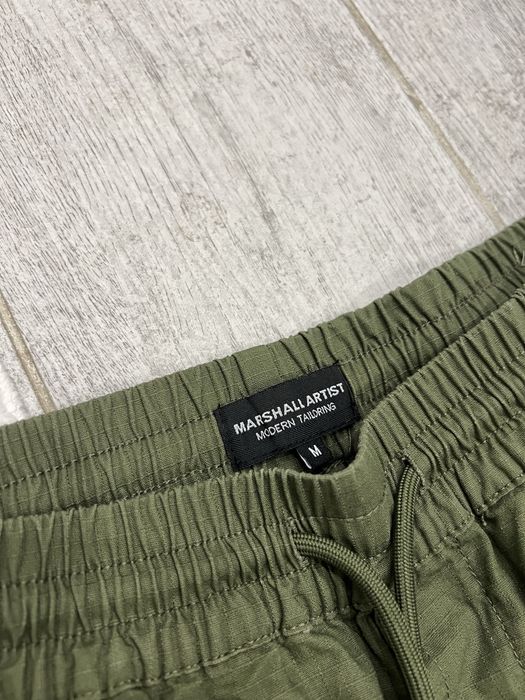 Marshall Artist Cotton Ripstop Shorts Khaki