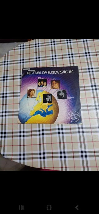 Disco Vinil LP Festival da Eurovisão 84