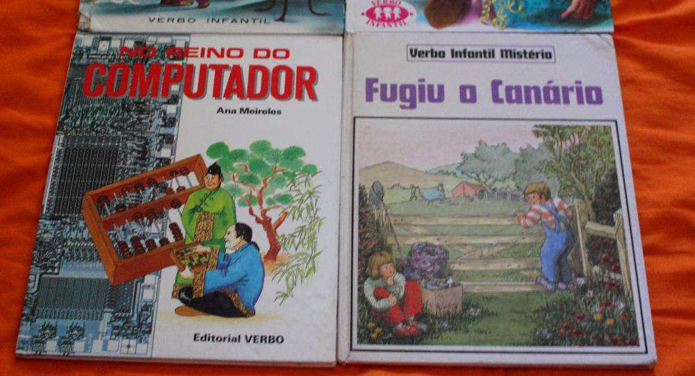 4x Livros Infantis Pack