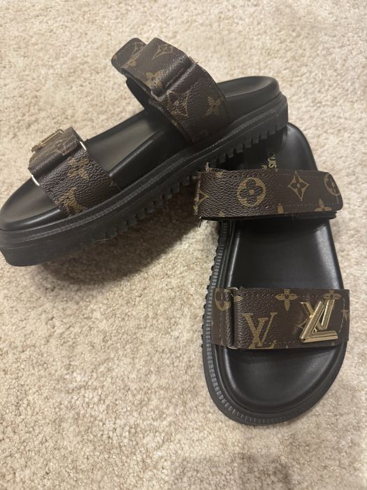 Klapki louis vuitton