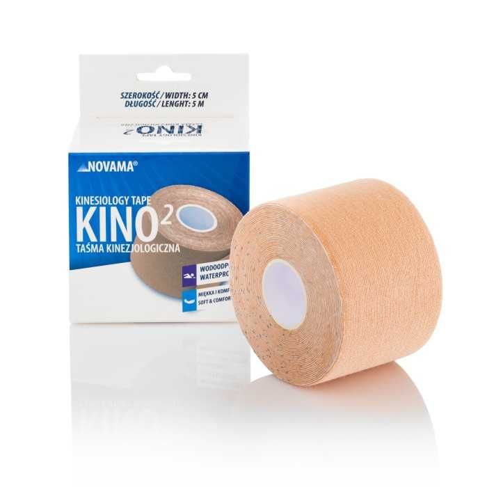 POWYSTAWOWY / Taśma kinezjologiczna 5m x 5cm miękka i wodoodporna kino