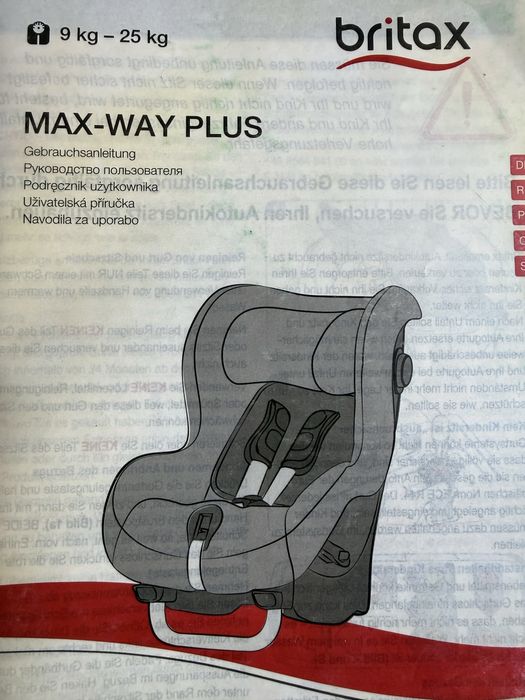 Fotelik samochodowy Britax Romer Max Way Plus