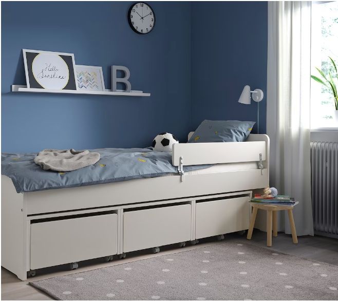Vikare Bed Frame Ikea64729680379266121