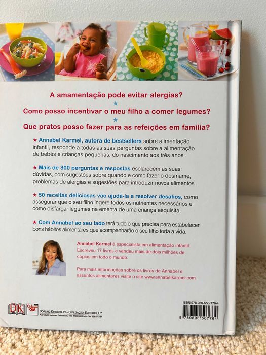 Tudo Sobre a Alimentação das Crianças de Annabel Karmel