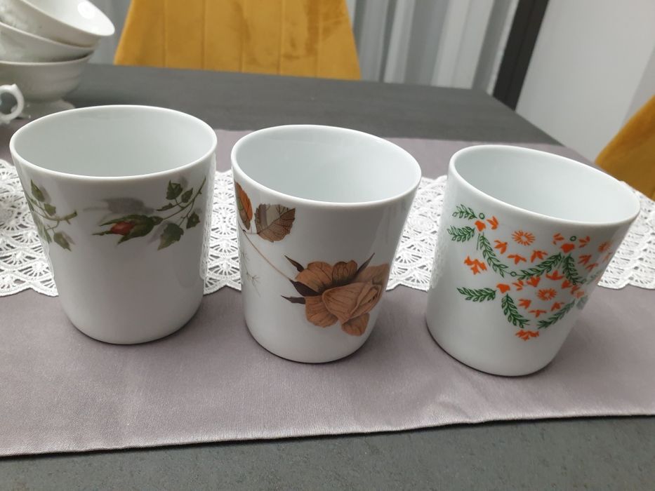 Kubki Chodzież. PRL 3 szt.