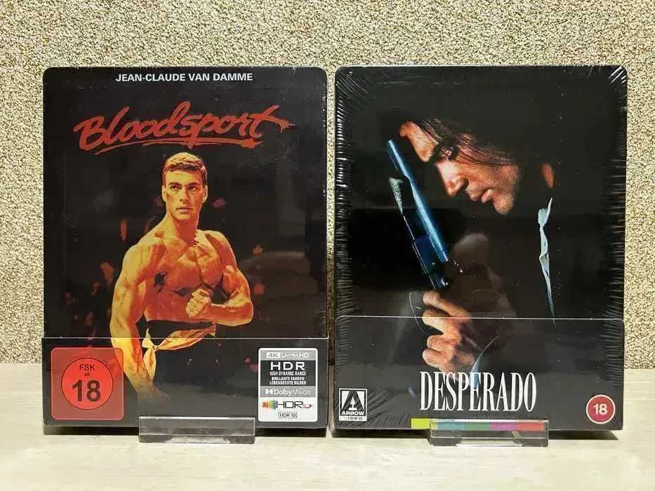 Steelbook 4K Ultra HD Blu-ray Бешеные псы /Криминальное чтиво/Таксист