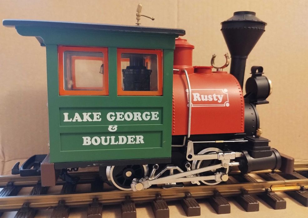 Lokomotywa parowóz kolejka ogrodowa LGB