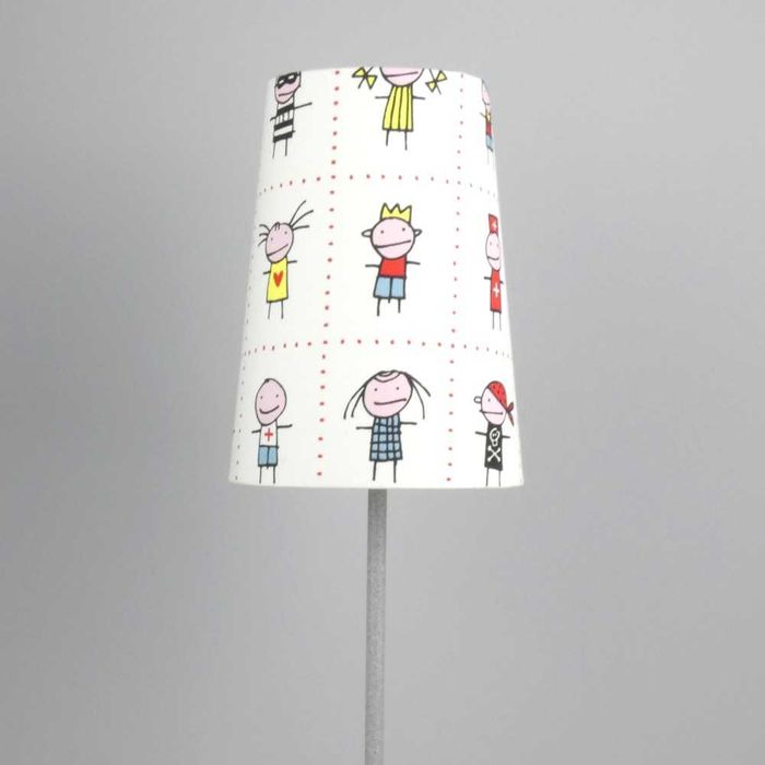 Lampa stołowa dziecięca w ludziki - wyprzedaż magazynowa