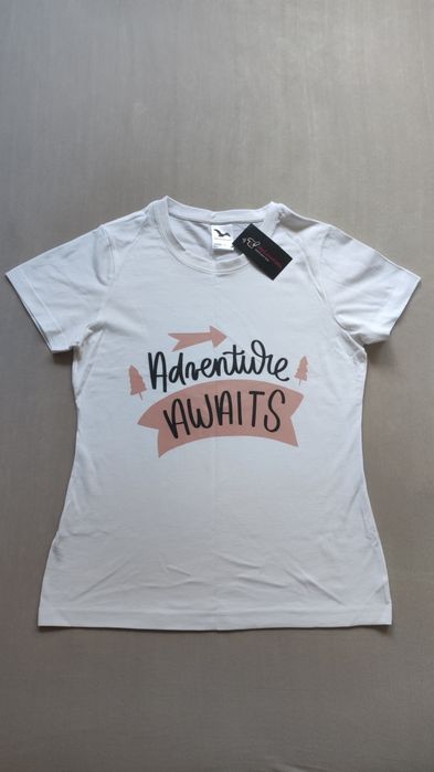Damski t-shirt krótki rękaw r.S/M