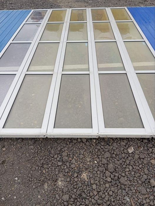 Brama garażowa segmentowa panelowa przemysłowa 400x300wysoka