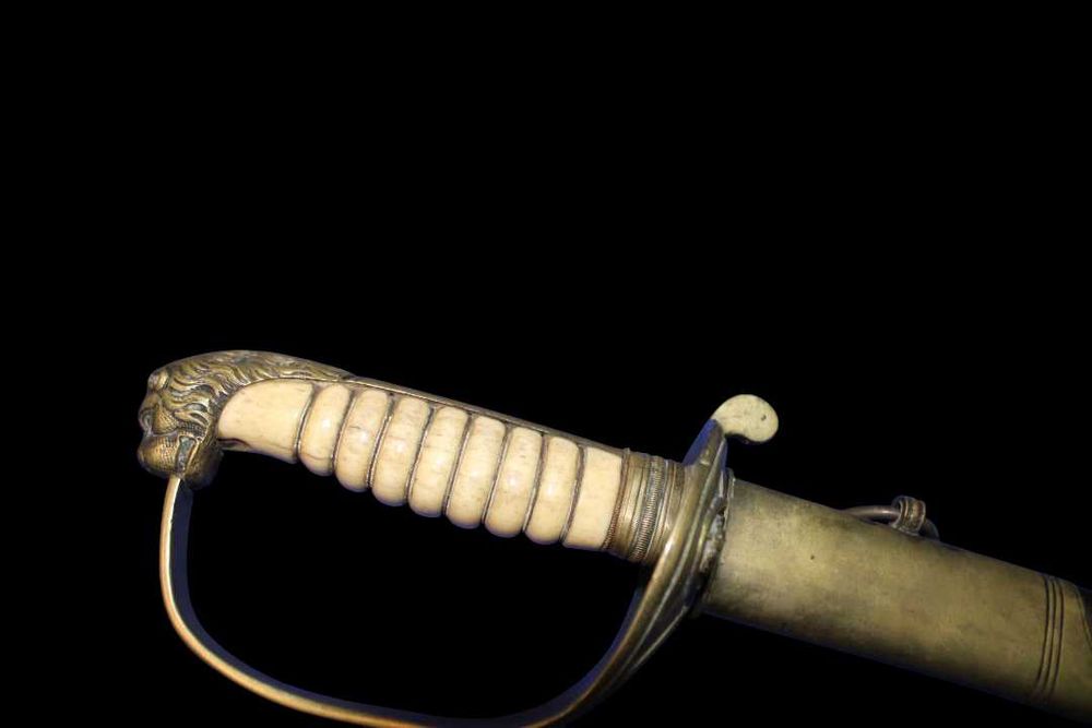 Espada / sabre da marinha / armada do século 19