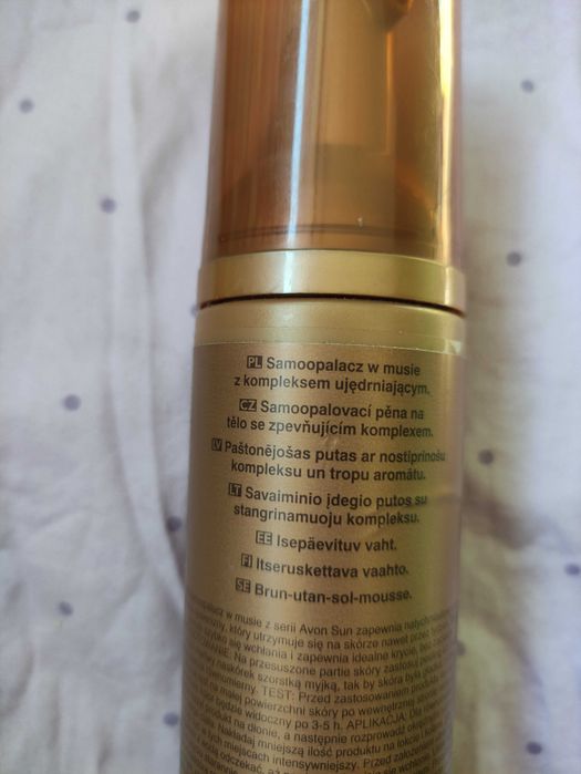 Avon samoopalacz w musie pianka ujędrniająca