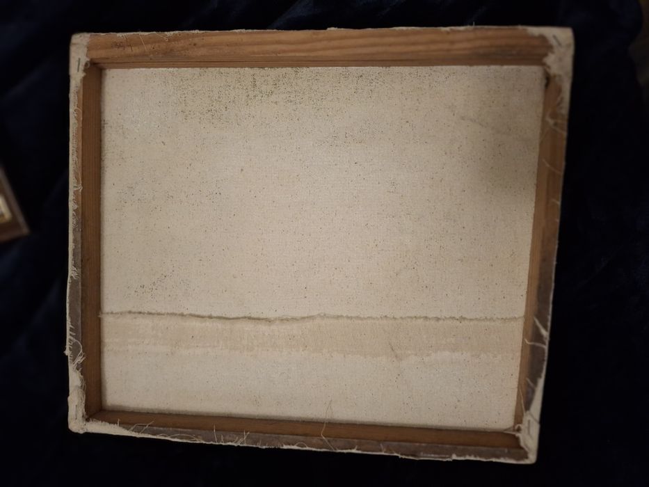 João Quelha ovelha orelha pintura a óleo sobre tela