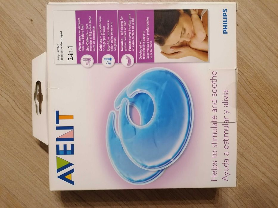 Discos de Gel Térmicos 2 em 1  - Philips Avent (NA CAIXA COMO NOVO)