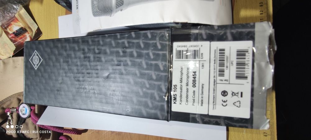 Microfone condensador de palco Neumann KMS 105