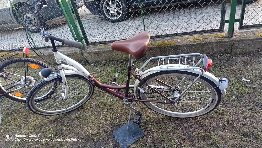 Rower miejski ,3 biegi