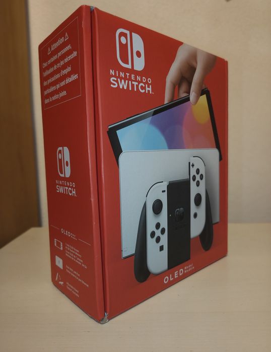 Nintendo Switch Oled (Como Nova) + Caixa e Acessórios Originais