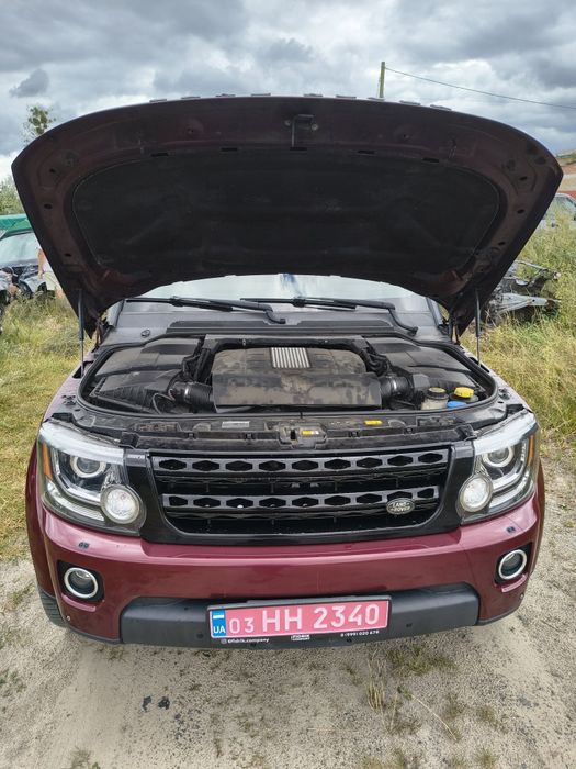 Бампер LR4 Discovery L319 розборка шрот ленд ровер 3.0 AJ126 306PS