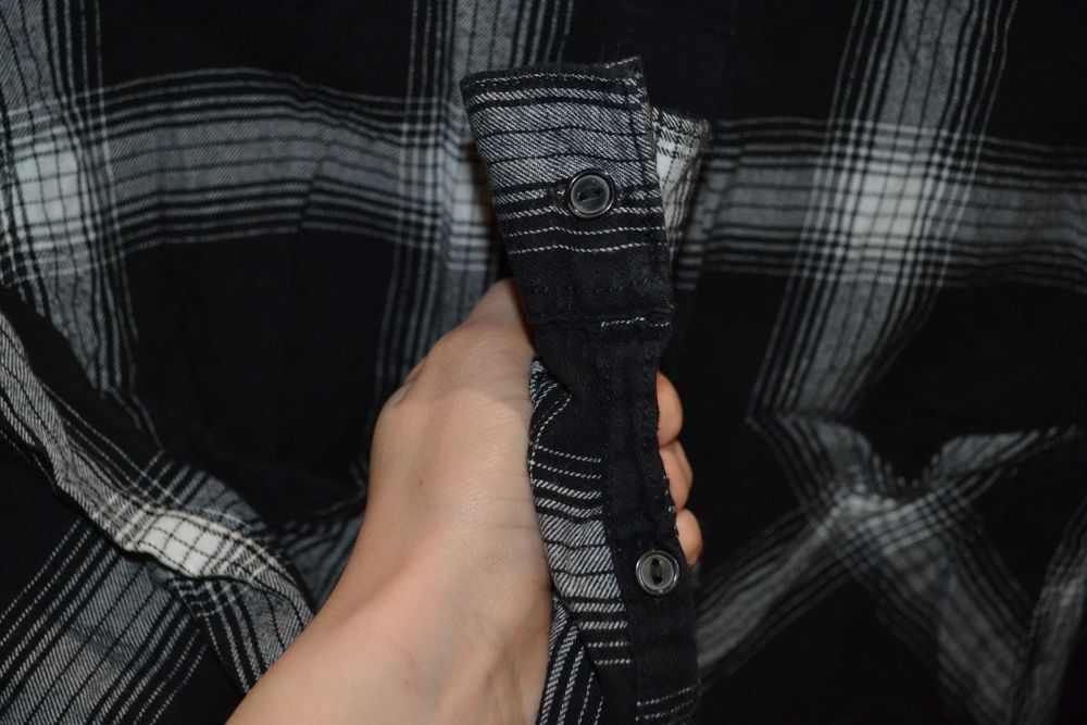 Bluzka koszula czarna H&M Divided M 38 S 36 165/88A