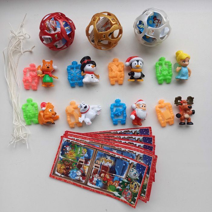 Kinder Christmas Joy, Новорічні колекції кіндер