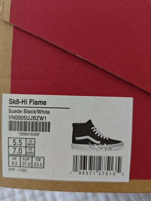 Trampki Vans Sk8-Hi Flame