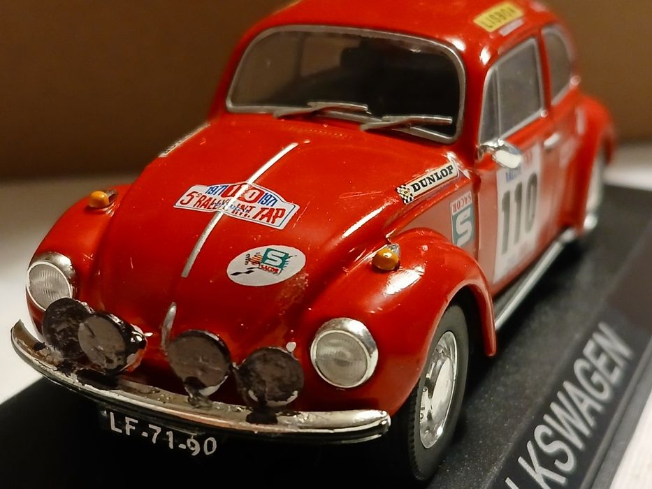 Miniatura 1/43 VW 1302 S Carpinteiro Albino/S.Pereira Rally de Portugal 1971