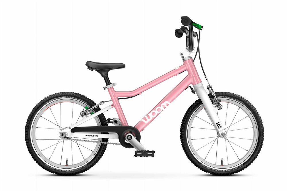 Rower Woom GO 3 16" powder pink - różowy