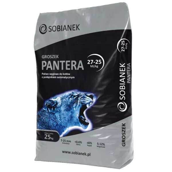 Węgiel groszek PANTERA 27-25 MJ/kg Sobianek