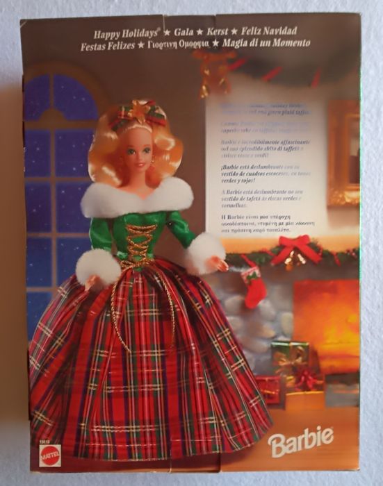 Barbie Happy Holidays Gala ano 1995 Mattel #15816 Special Edition