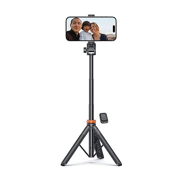 Tech-protect L03s Bluetooth Selfie Stick Tripod Black