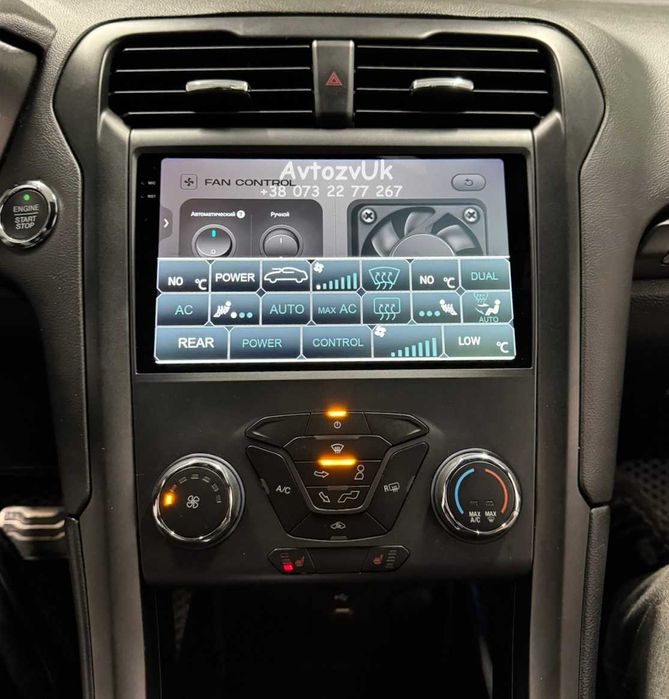 Магнитола FUSION Ford MONDEO USA Фьюжен Tesla Мондео CarPlay Android