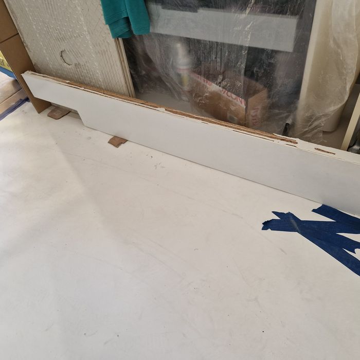 Parapet Corian 220cm