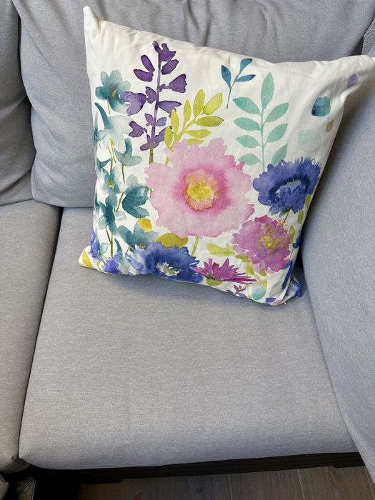 Conjunto de 2 Almofadas decorativas flores