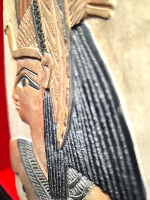 Egipska Płaskorzeźba na Kamieniu do Powieszenia na Ścianie/ Obrazek