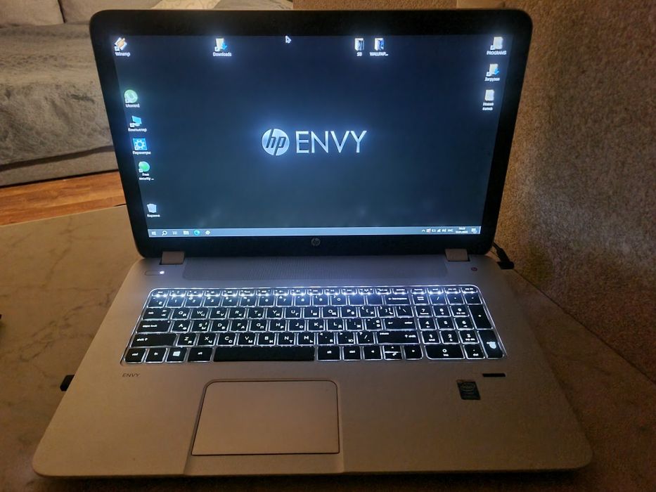 Ноутбук НР Envy 17 (core i5/8Gb/512+128ssd)