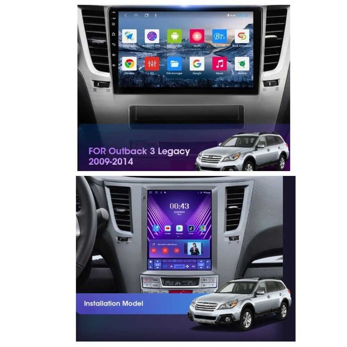 Штатна 2 DIN автомагнитола Android магнітола Subaru Outback 4 Legacy 5