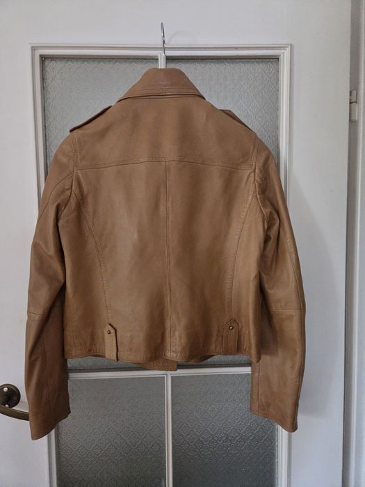 Nowa, skórzana kurtka Massimo Dutti  M/L