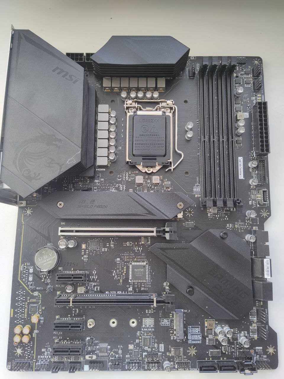 Материнская плата MSI MPG Z490 GAMING PLUS на сокет 1200 чипсет Z490: 4 ...