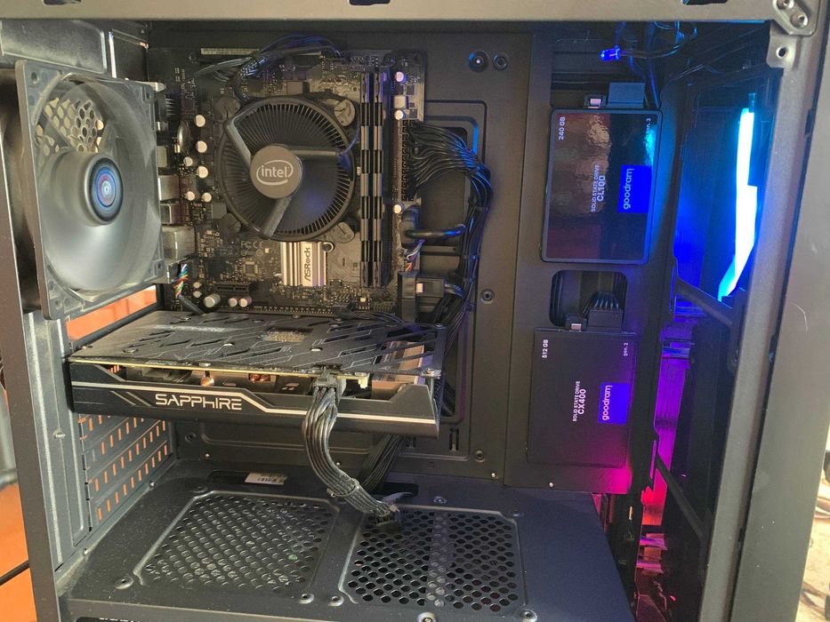 Торг. Ігровий компьютер разом з усiма девайсами (RX 570 8GB, I3 1015F, 16GB RAM)