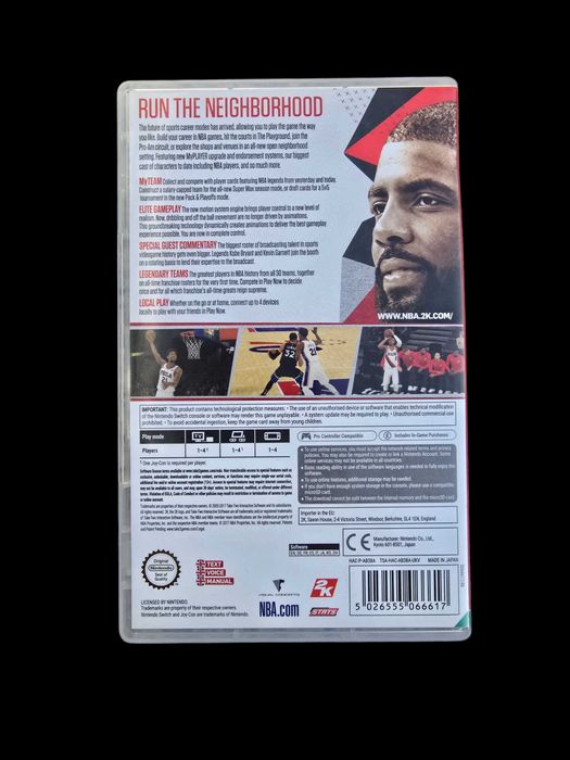 NBA 2K18 Nintendeo Switch