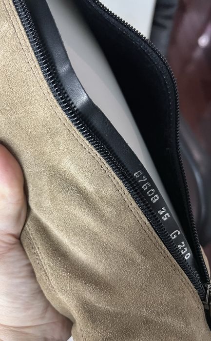 Solo Femme ботфорти натуральна замша  еврозима 35 р п