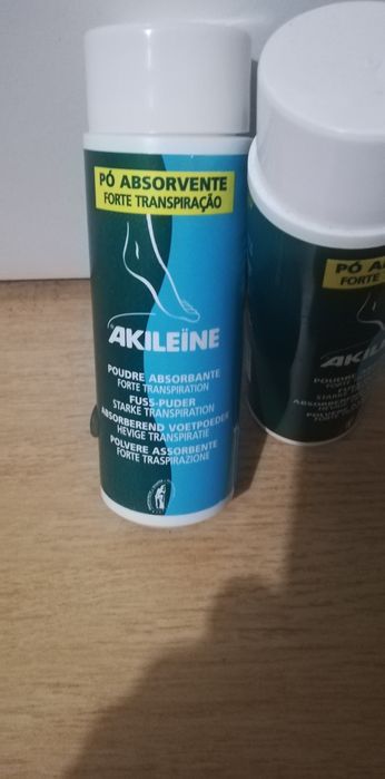 Pó antitranspirante