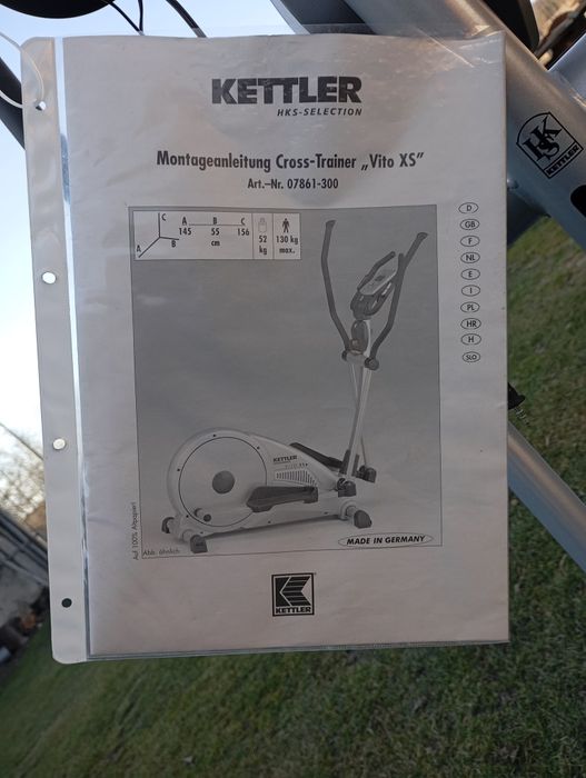 Orbitrek magnetyczny Kettler Vito XS