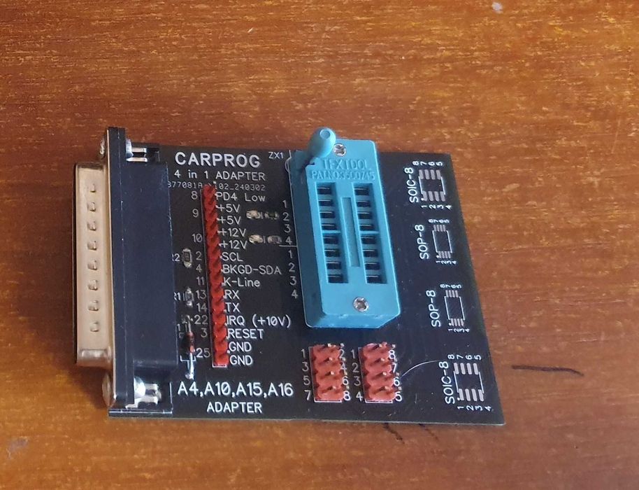 Carprog Eeprom adapter 4in1
