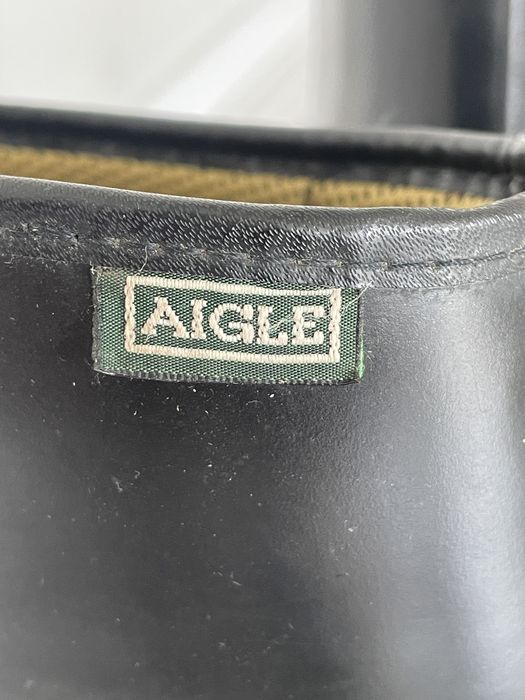 Botas equitação em pele