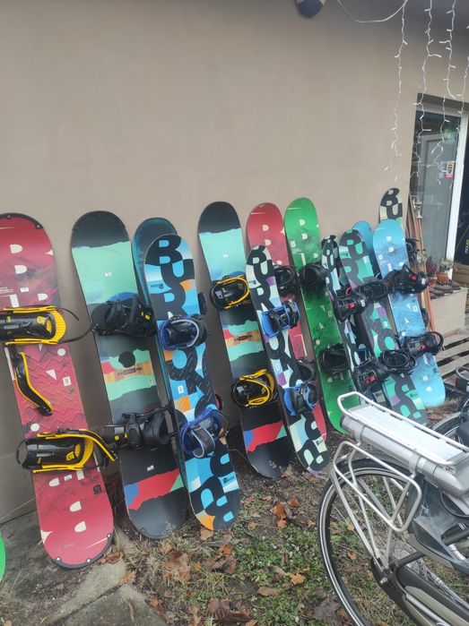 Burton Łódź używane deski snowboard