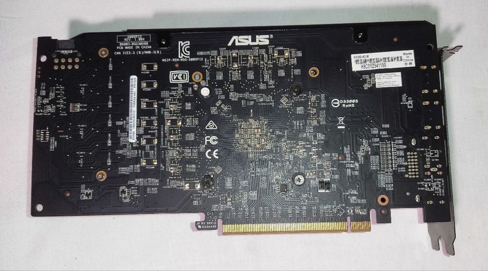 Відеокарта asus rx 580 4gb
