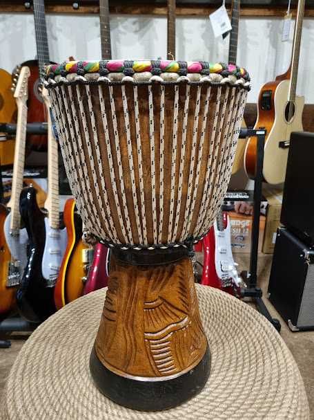 Djembe senegalskie Kangaba bęben afrykański średni Made in Senegal