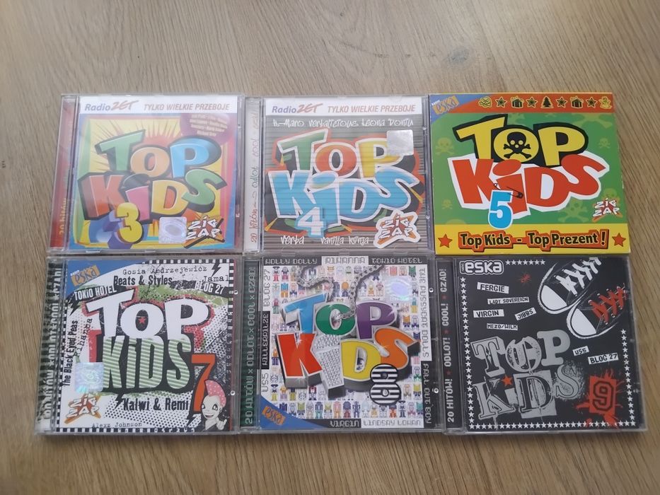 CD Top Kids 3, 4, 5, 7, 8, 9