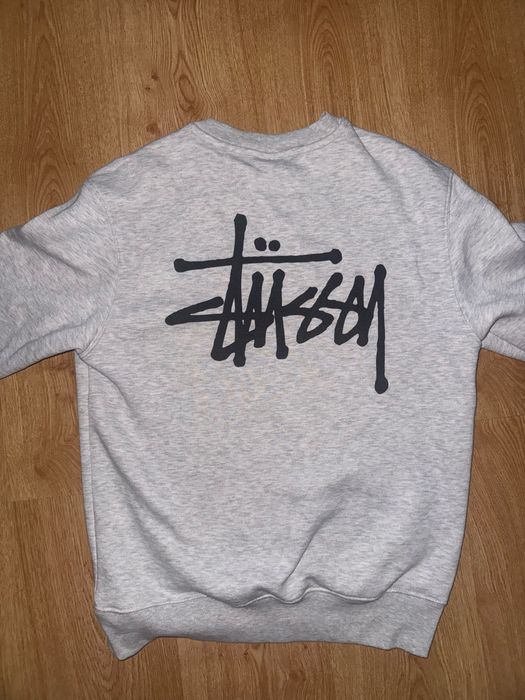 Світшот Stussy стусі оверсайз на флісі